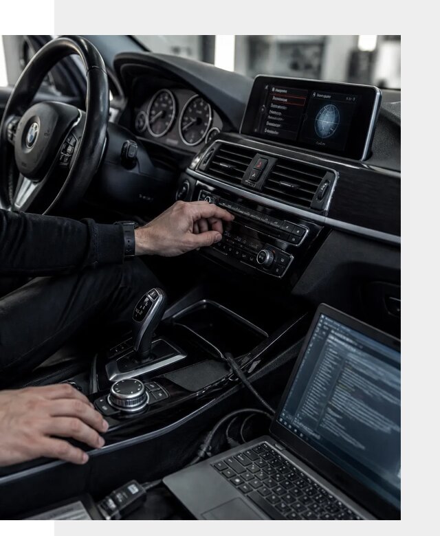 Русификация автомобилей BMW с адаптацией меню и функций в Подольске