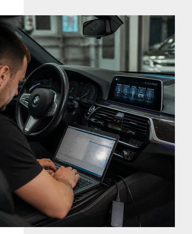 Русификация мультимедиа BMW для авто под ключ в Подольске