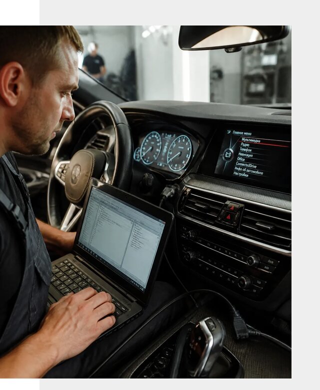 Русификация приборной панели BMW для авто в Подольске от компании