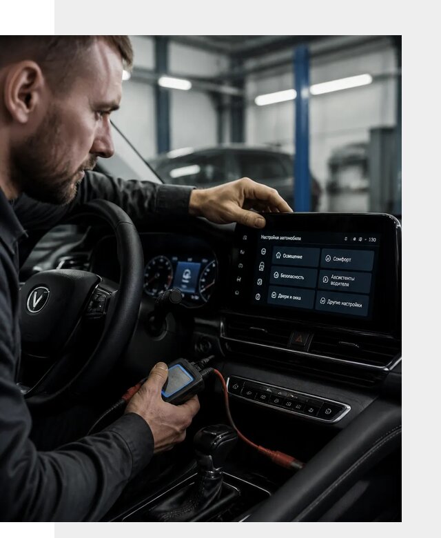 Русификация Changan CS55 и мультимедиа под ключ в Подольске