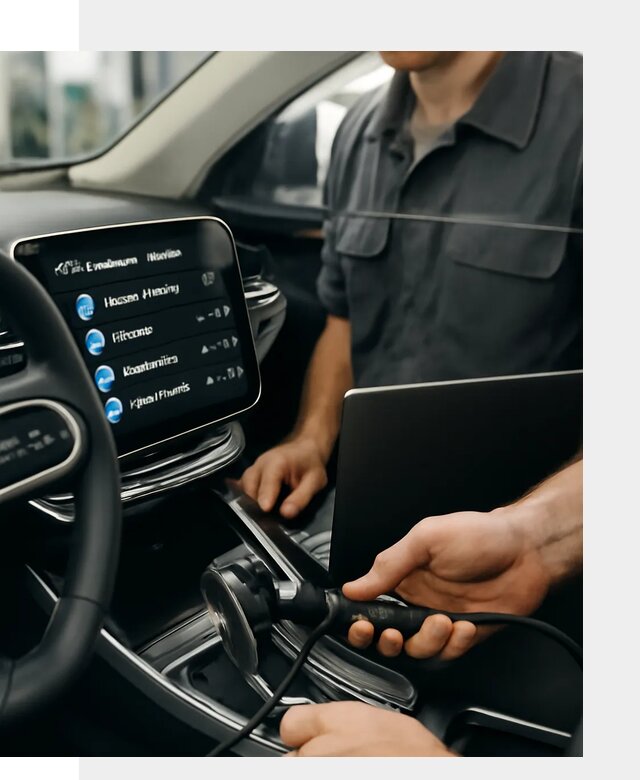 Установка приложений Geely для мультимедиа автомобиля в Подольске
