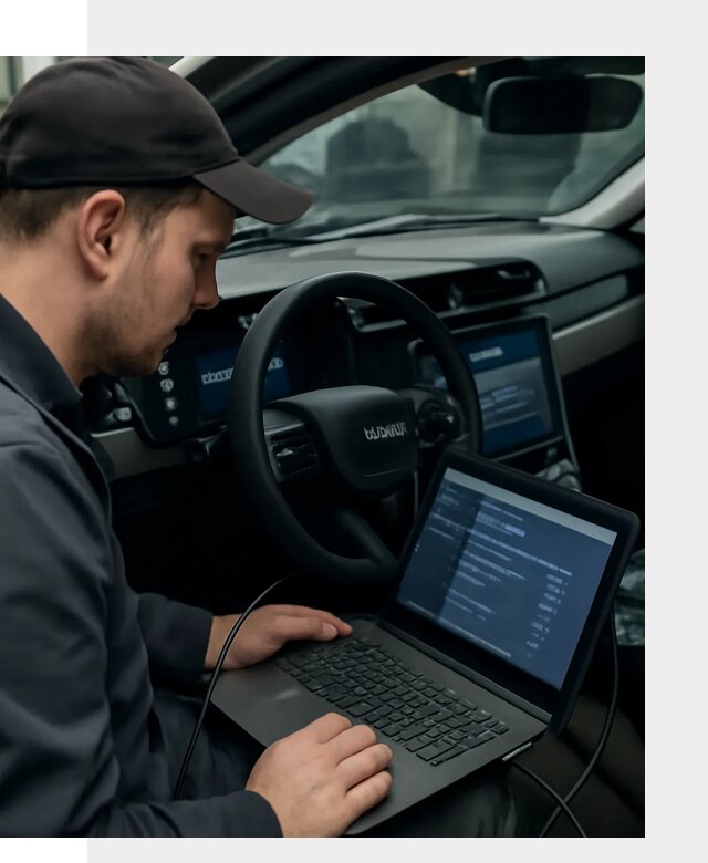 Профессиональная русификация автомобилей Lynk Co в Подольске