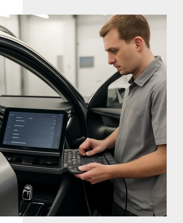 Русификация мультимедиа автомобилей Lynk Co в Подольске