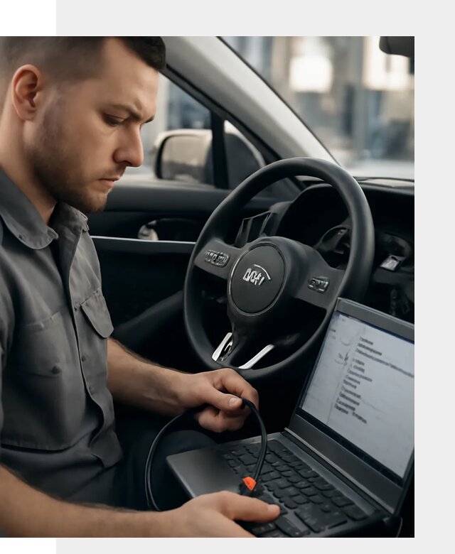 Русификация приборной панели Kia для автомобилей в Подольске