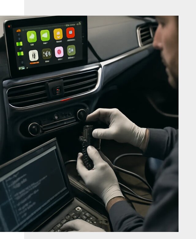 Активация Apple CarPlay в Подольске для штатной мультимедиа