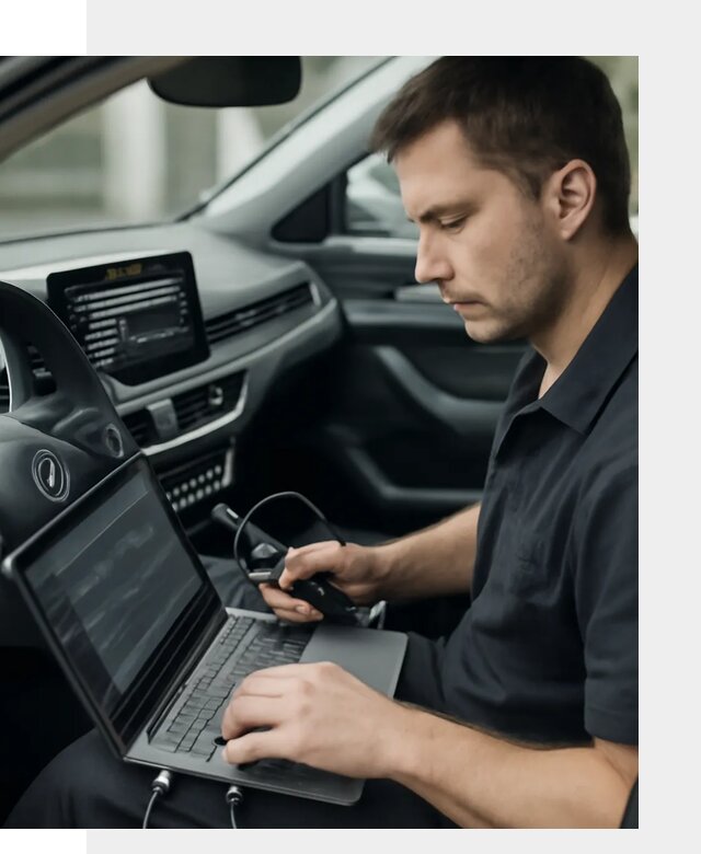 Настройка телематики автомобиля под ключ для авто в Подольске