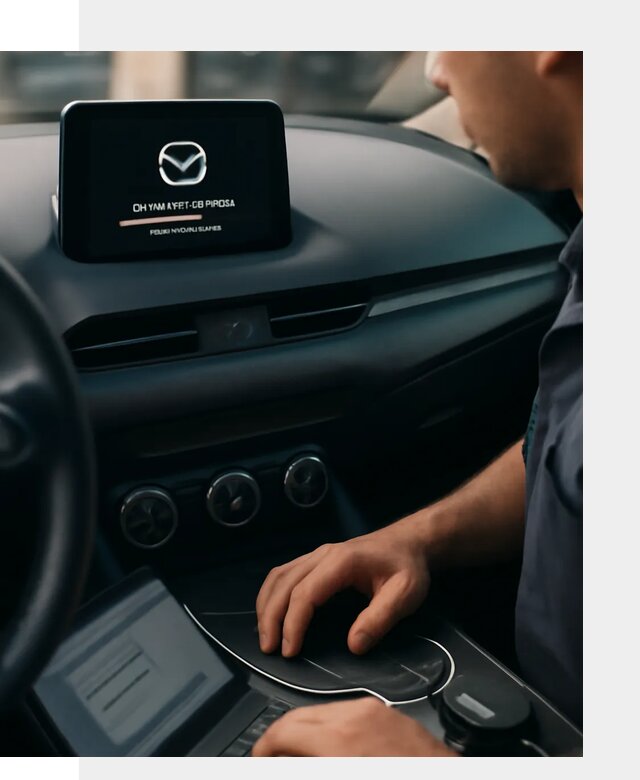 Установка приложений Mazda на мультимедийную систему в Подольске